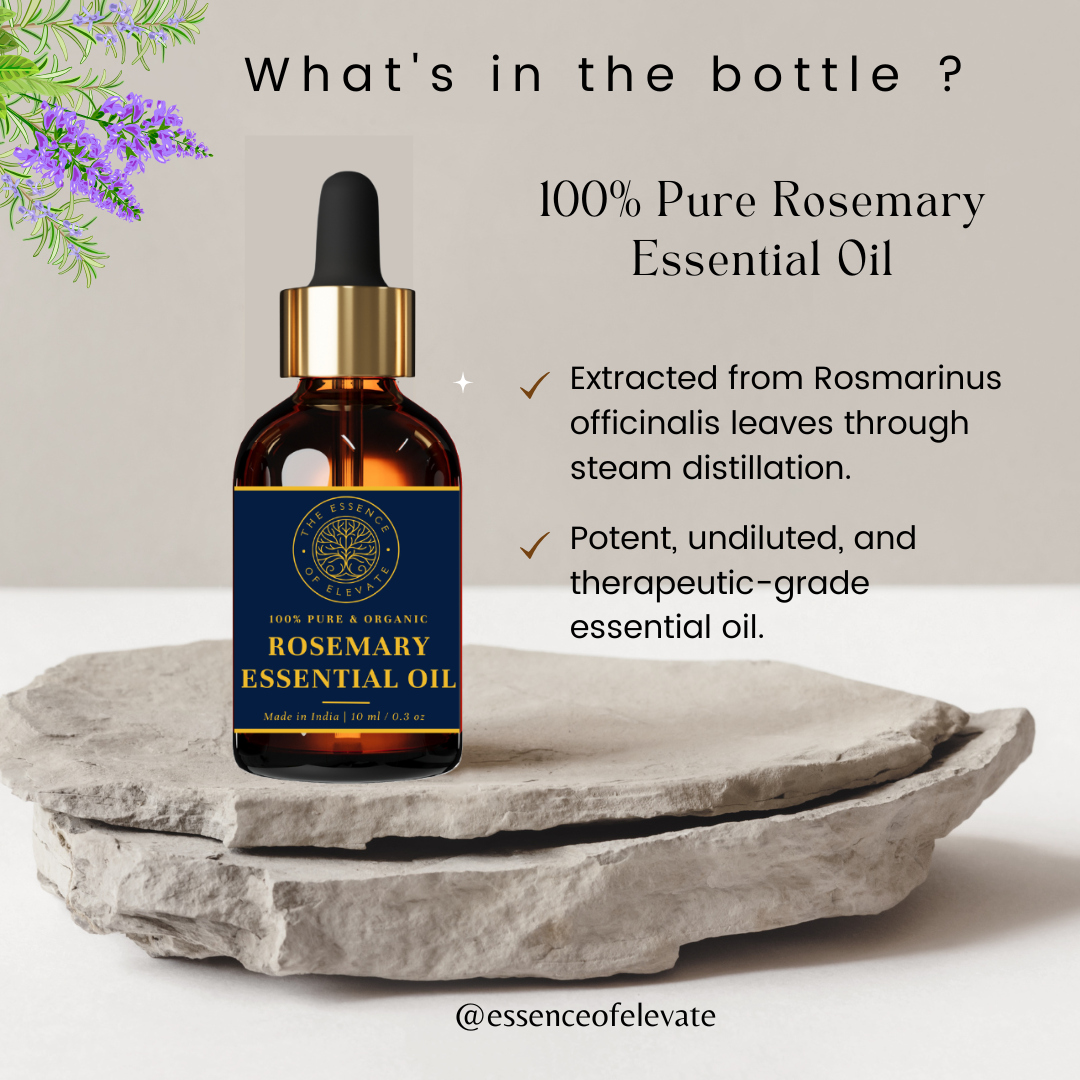The Essence of Elevate Rosemary Essential Oil
