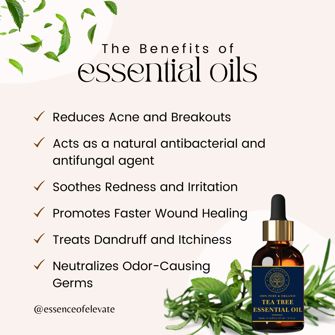 The Essence of Elevate Tea Tree Essential Oil