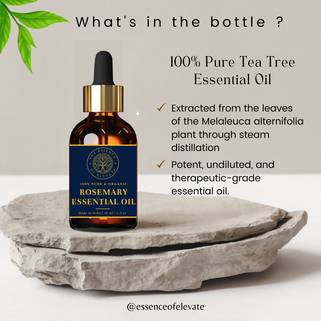 The Essence of Elevate Tea Tree Essential Oil