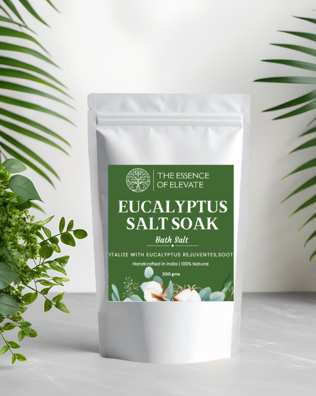 Elevate’s Eucalyptus Bath Salt