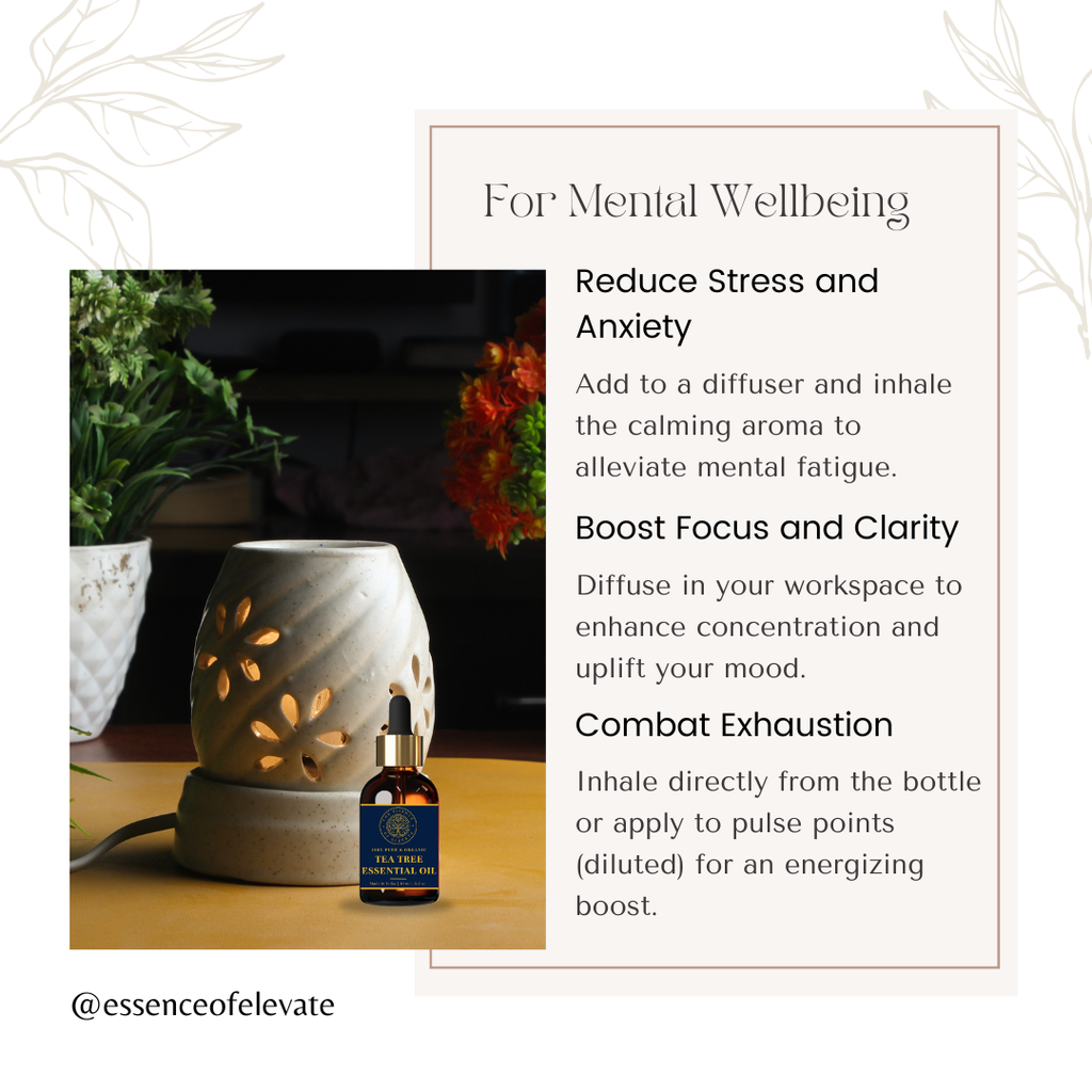 The Essence of Elevate Tea Tree Essential Oil