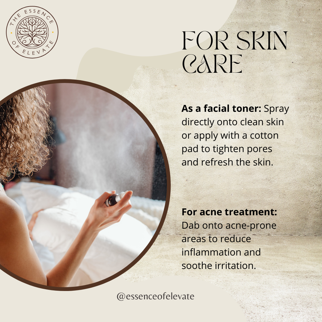 The Essence of Elevate Rosemary Hydrosol