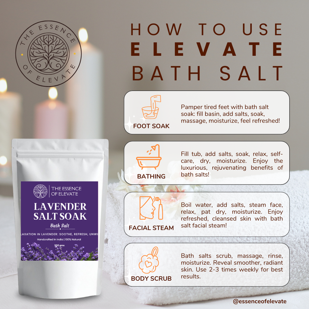 Elevate’s Lavender Bath Salt