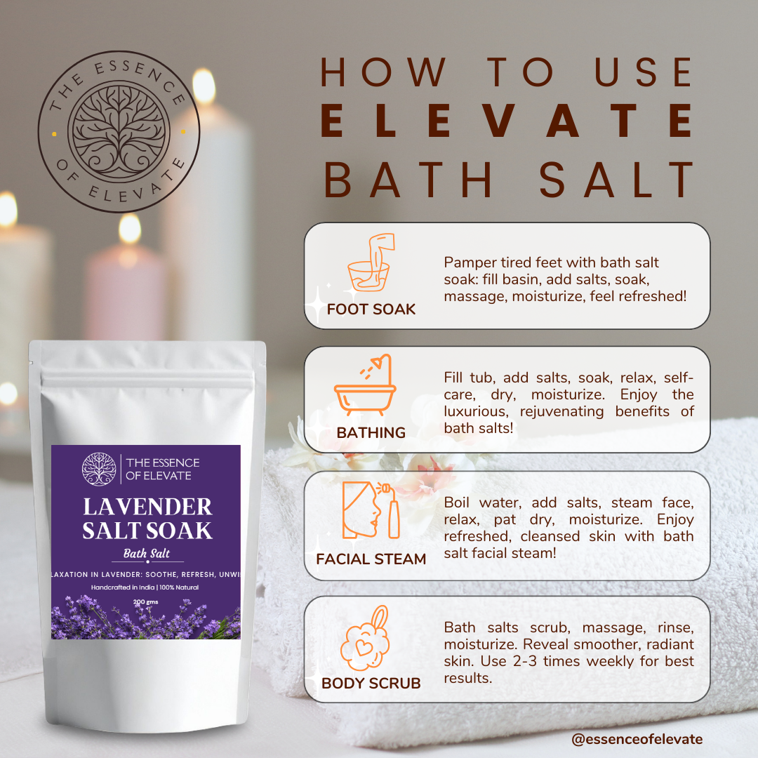 Elevate’s Lavender Bath Salt