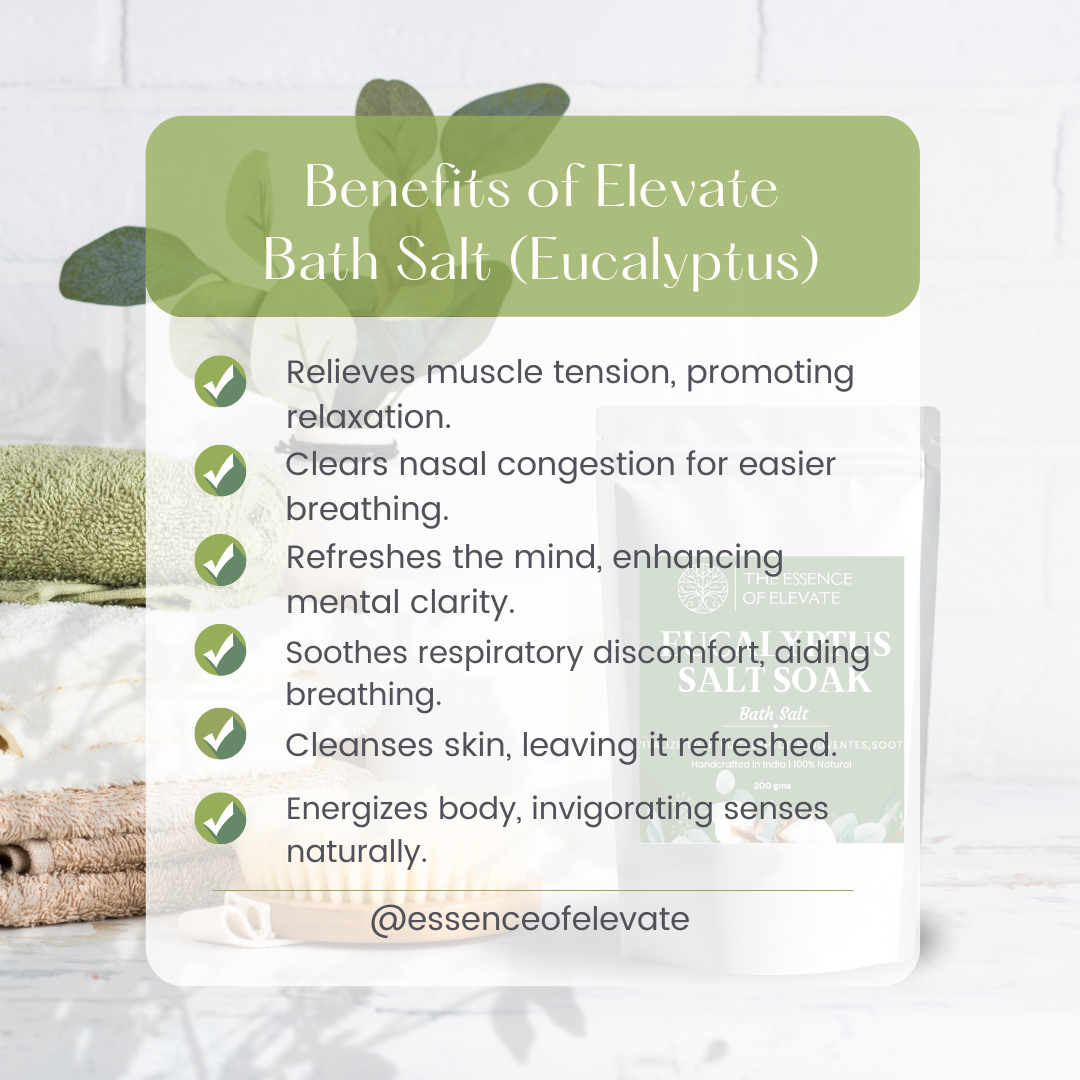 Elevate’s Eucalyptus Bath Salt